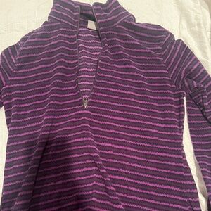 Women’s large fleece Columbia 3/4 zip